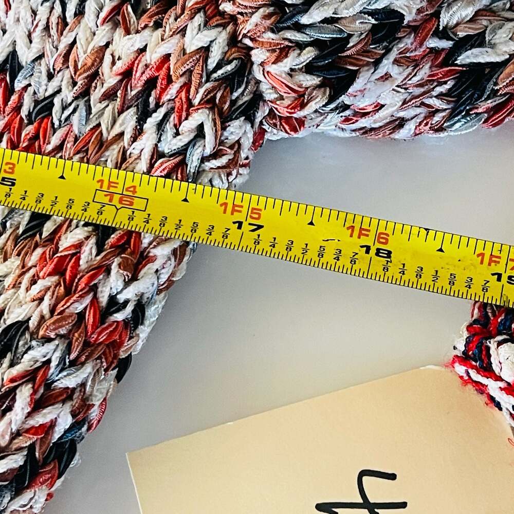 Dunollie Looms Multi-Color Knit Button Cardigan - Picture 8 of 9